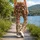 Cute Teddy Bear Polka Dots for Cozy Gym Days, Running, and Everyday Fitness Style Leggings - 12