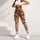 Cute Teddy Bear Polka Dots for Cozy Gym Days, Running, and Everyday Fitness Style Leggings - 6