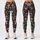 Colorful Woodland Mushrooms for Yoga, Hiking and Everyday Nature-Loving Women Outdoors Leggings - 3