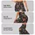 Colorful Woodland Mushrooms for Yoga, Hiking and Everyday Nature-Loving Women Outdoors Leggings - 2