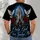 Praying Hands and Doves for Faithful Everyday Wear and Spiritual Casual Style Unisex All-over Print Unisex T-shirt - 6