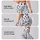 Scattered Black Paw Prints on Cool Gray for Dog Lovers’ Yoga and Everyday Activewear Leggings - 8