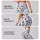 Scattered Black Paw Prints on Cool Gray for Dog Lovers’ Yoga and Everyday Activewear Leggings - 2