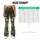 Olive Green Floral Blooms for Yoga, Running, and Everyday Fitness Training and Studio Wear Leggings - 7