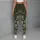 Olive Green Floral Blooms for Yoga, Running, and Everyday Fitness Training and Studio Wear Leggings - 6
