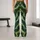 Green Celestial Star Camo for Yoga, Pilates, and Everyday Activewear Leggings - 10