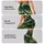 Green Celestial Star Camo for Yoga, Pilates, and Everyday Activewear Leggings - 8