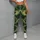 Green Celestial Star Camo for Yoga, Pilates, and Everyday Activewear Leggings - 4