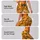 Cheerful Orange Cat And Dog Paw Motifs For Yoga, Pilates And Everyday Pet Lovers Leggings - 8