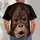 Photorealistic Gorilla Face for Wildlife Fans and Casual Everyday Wear All-over Print Unisex T-shirt - 4