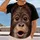 Photorealistic Gorilla Face for Wildlife Fans and Casual Everyday Wear All-over Print Unisex T-shirt - 2