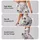 Dalmatian Puppy Paw Motifs for Playful Workouts and Casual Active Days Leggings - 2