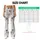 Dalmatian Puppy Paw Motifs for Playful Workouts and Casual Active Days Leggings - 7
