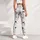 Dalmatian Puppy Paw Motifs for Playful Workouts and Casual Active Days Leggings - 5