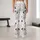 Dalmatian Puppy Paw Motifs for Playful Workouts and Casual Active Days Leggings - 10