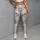 Dalmatian Puppy Paw Motifs for Playful Workouts and Casual Active Days Leggings - 4