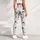 Dalmatian Puppy Paw Motifs for Playful Workouts and Casual Active Days Leggings - 5