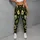 Avocado And Sage Green Fruit Motifs For Yoga And Everyday Wellness Leggings - 5