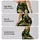 Avocado And Sage Green Fruit Motifs For Yoga And Everyday Wellness Leggings - 8