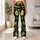Avocado And Sage Green Fruit Motifs For Yoga And Everyday Wellness Leggings - 12