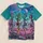 Dancing Aliens Beneath Ringed Planets for Festival Nights and Cosmic Music Lovers All-over Print Unisex T-shirt - 5