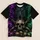 Gothic Owl And Skull With Crossed Swords For Camping And Outdoor Adventure All-over Print Unisex T-shirt - 1