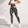 White Daisy And Blue Wildflower Blooms For Yoga, Pilates And Everyday Wear Leggings - 4