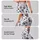 Black And White Paw Prints For Yoga Pilates And Everyday Casual Style Leggings - 2