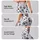 Black And White Paw Prints For Yoga Pilates And Everyday Casual Style Leggings - 2