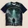 UFO Abduction Over a Foggy City for Everyday Sci-Fi Adventures and Casual Weekend Wear All-over Print Unisex T-shirt - 1