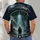 UFO Abduction Over a Foggy City for Everyday Sci-Fi Adventures and Casual Weekend Wear All-over Print Unisex T-shirt - 6