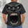 Giant Monster Mouth Optical Illusion for Halloween Parties and Bold Costume Fun All-over Print Unisex T-shirt - 6