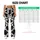 Black and White Cowhide Spots for Farmhouse Fitness Style and Everyday Activewear Women Leggings - 7