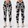 Black and White Cowhide Spots for Farmhouse Fitness Style and Everyday Activewear Women Leggings - 3