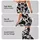 Black and White Cowhide Spots for Farmhouse Fitness Style and Everyday Activewear Women Leggings - 2