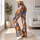 Tangerine Cats With Blue Accents For Yoga, Running And Casual Days For Cat Lovers Leggings - 12