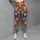 Tangerine Cats With Blue Accents For Yoga, Running And Casual Days For Cat Lovers Leggings - 5