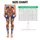 Tangerine Cats With Blue Accents For Yoga, Running And Casual Days For Cat Lovers Leggings - 3