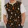 Halloween Cat, Pumpkin and Ghost Motifs for Spooky Season Casual Everyday Wear All-over Print Unisex T-shirt - 5