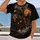Haunted Pumpkin Locomotive with Skeleton Conductor for Halloween Night Celebrations All-over Print Unisex T-shirt - 2