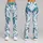 Sea Turtle and Seashell Coastal Motifs for Yoga, Running and Active Coastal Women Leggings - 9