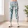 Sea Turtle and Seashell Coastal Motifs for Yoga, Running and Active Coastal Women Leggings - 4