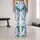 Sea Turtle and Seashell Coastal Motifs for Yoga, Running and Active Coastal Women Leggings - 10