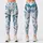 Sea Turtle and Seashell Coastal Motifs for Yoga, Running and Active Coastal Women Leggings - 1