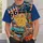 Vintage Highway Cars and Americana Collage for Summer Road Trip Adventures All-over Print Unisex T-shirt - 5