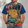 Vintage Highway Cars and Americana Collage for Summer Road Trip Adventures All-over Print Unisex T-shirt - 6