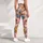 Cute Leopard Cats and Colorful Stars for Playful Yoga and Everyday Fitness Style Leggings - 6