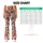 Cute Leopard Cats and Colorful Stars for Playful Yoga and Everyday Fitness Style Leggings - 7