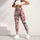 Cute Leopard Cats and Colorful Stars for Playful Yoga and Everyday Fitness Style Leggings - 5