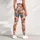 Cute Leopard Cats and Colorful Stars for Playful Yoga and Everyday Fitness Style Leggings - 4